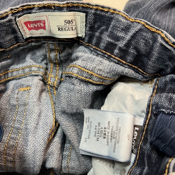 Levi’s 505 Regular fit Boys Adjustable Waist Jeans - Picture 5 of 5